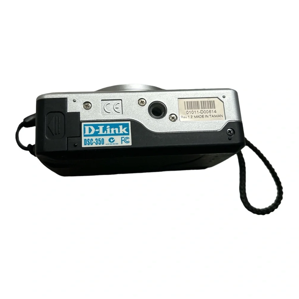 D-Link Silver Digital Camera with Black Strap